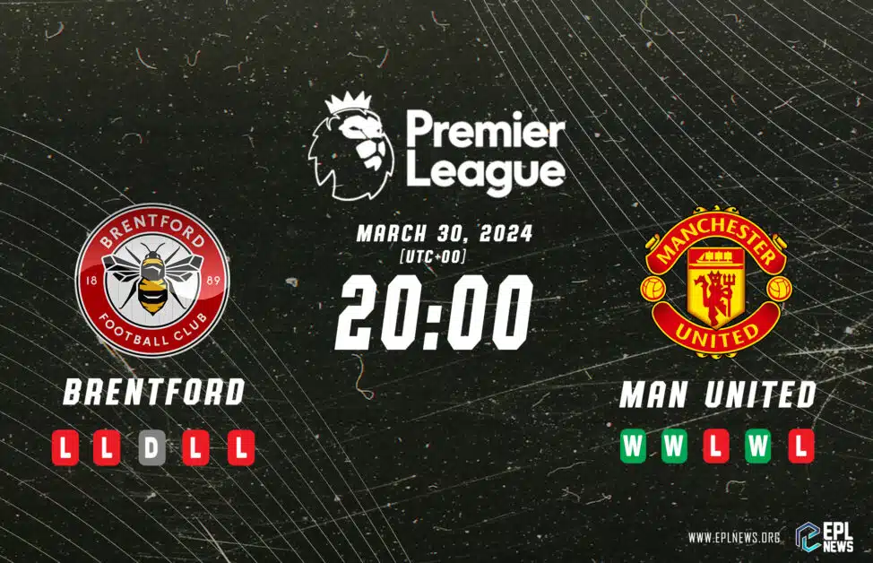 Previa Brentford vs Manchester United