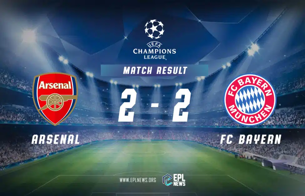 Informe Arsenal vs Bayern Múnich