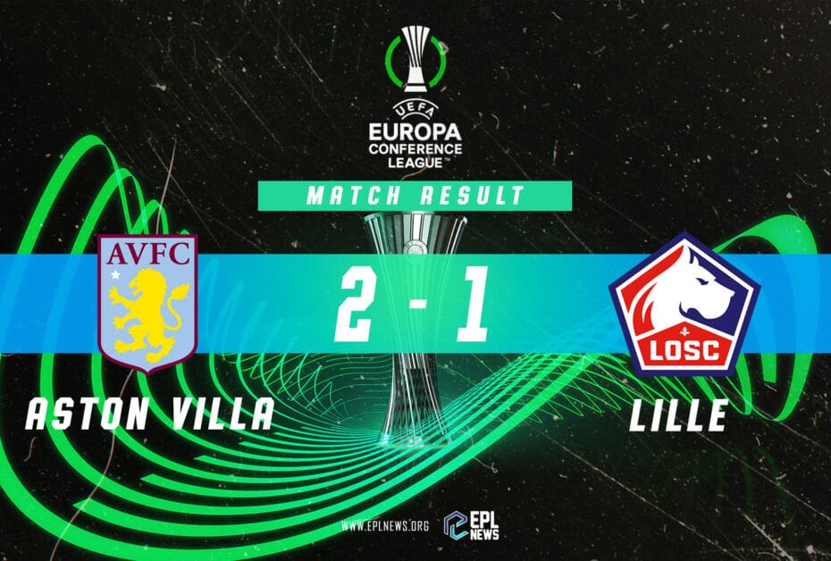 Informe Aston Villa vs Lille