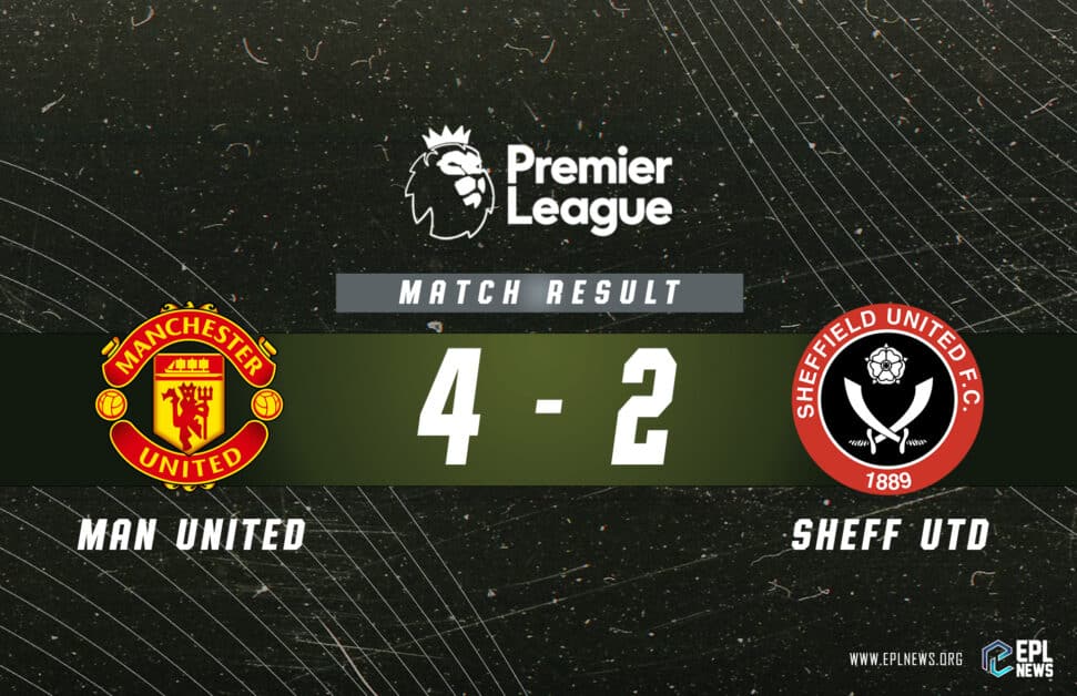 Informe Manchester United vs Sheffield