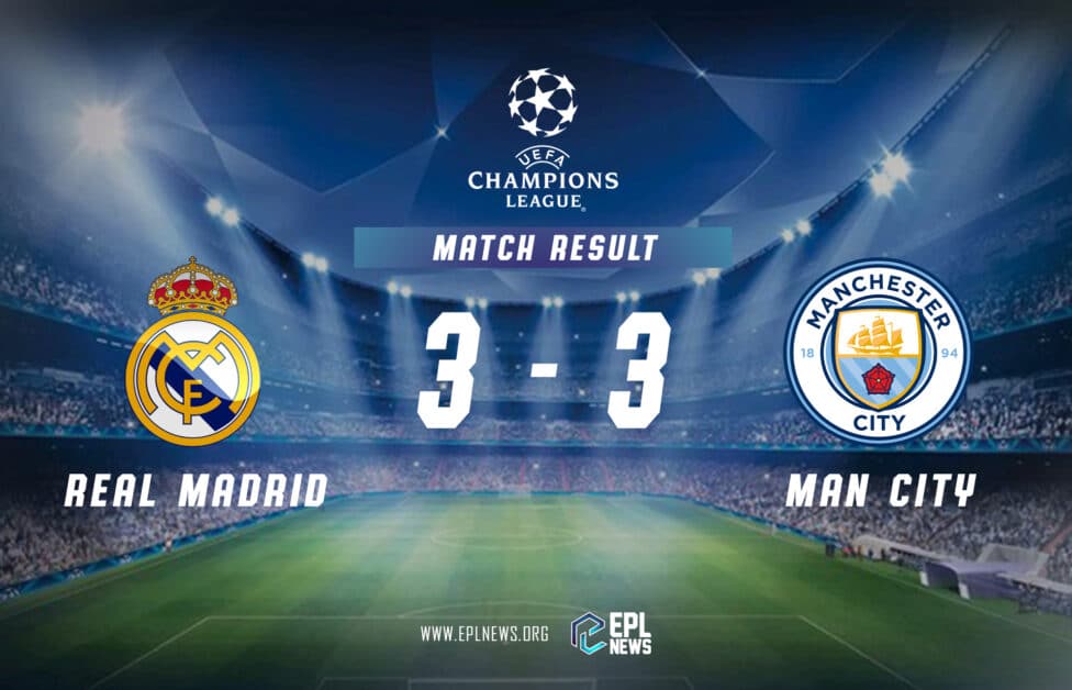 Informe Real Madrid vs Manchester City