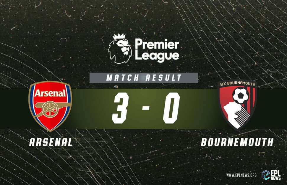 Informe Arsenal-Bournemouth