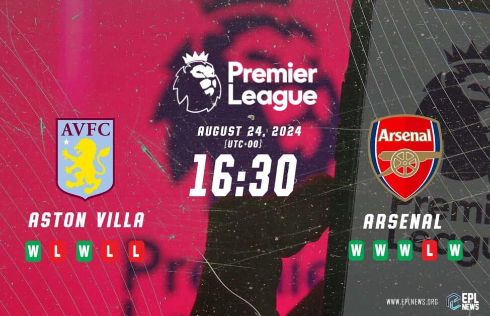 Previa Aston Villa vs Arsenal