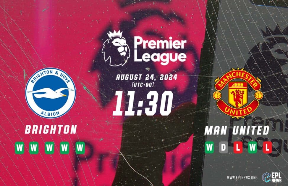 Previa Brighton vs Manchester United