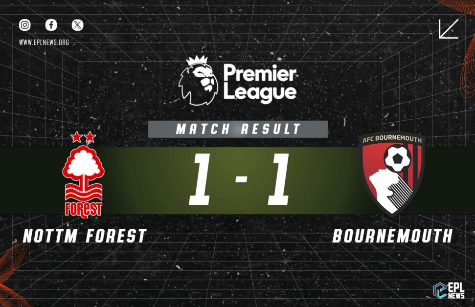 Informe Nottingham Forest vs Bournemouth