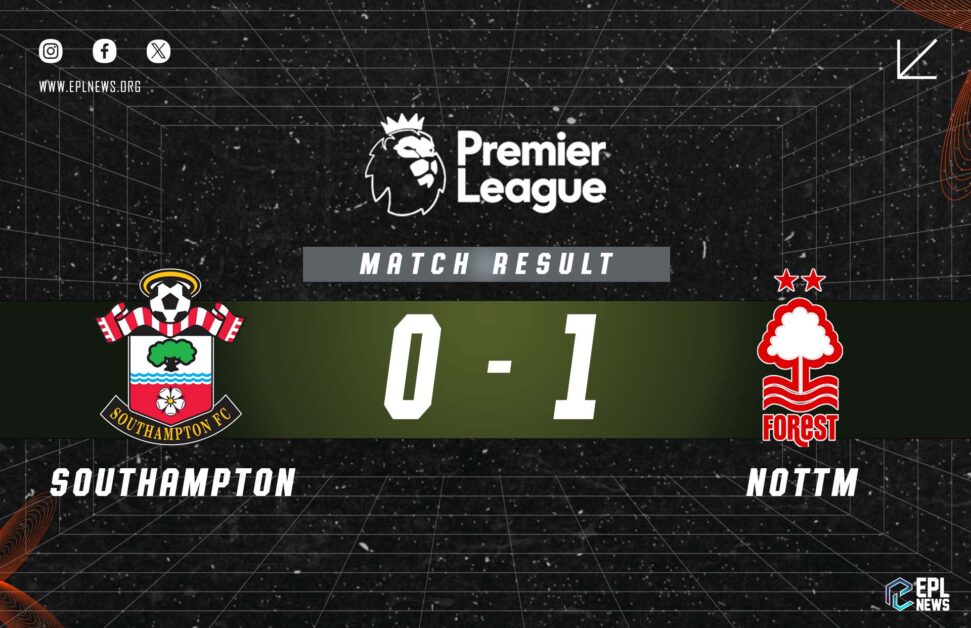 Informe Southampton vs Nottingham Forest