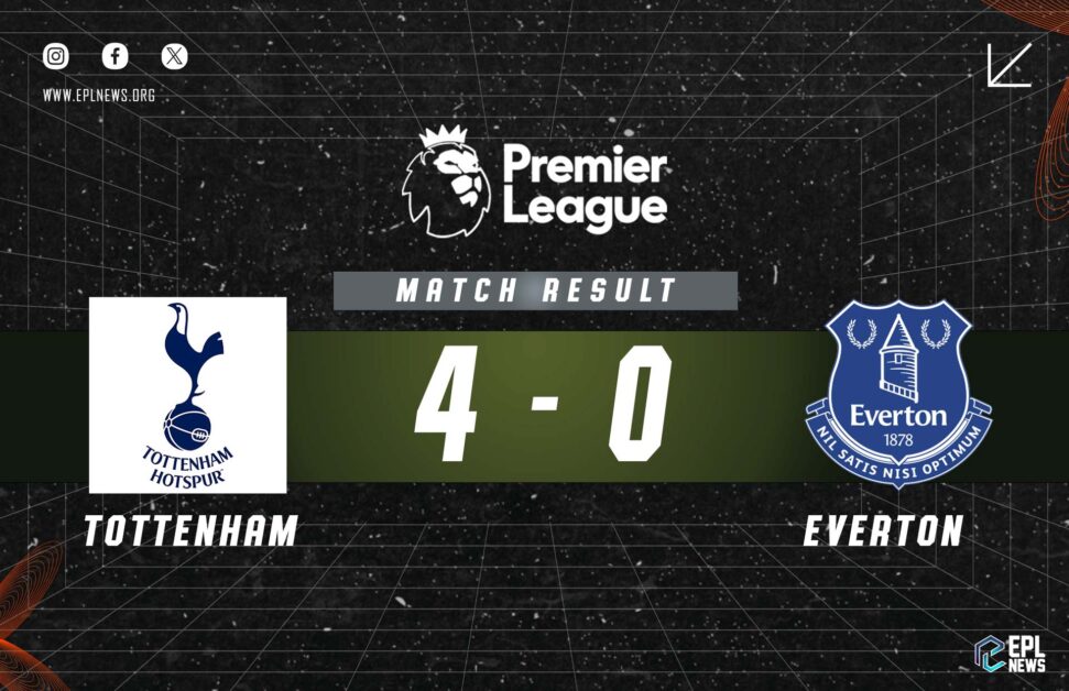 Informe Tottenham vs Everton