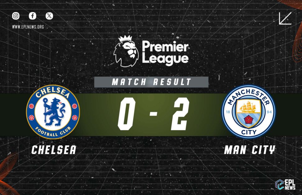 Informe Chelsea-Manchester City