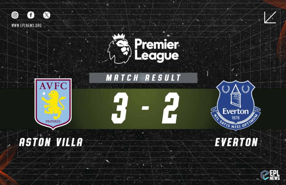 Informe Aston Villa vs Everton