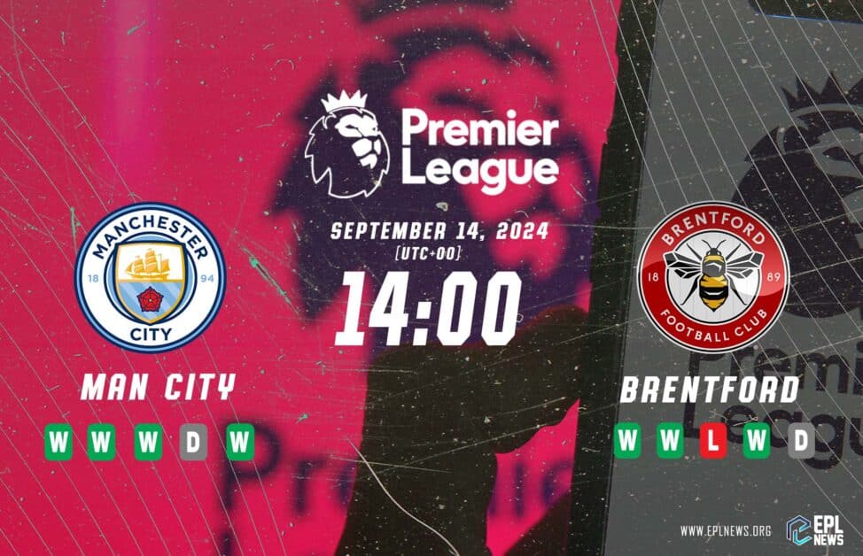 Previa Manchester City vs Brentford