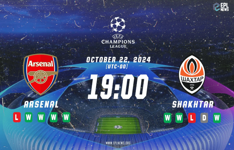 Previa Arsenal vs Shakhtar Donetsk