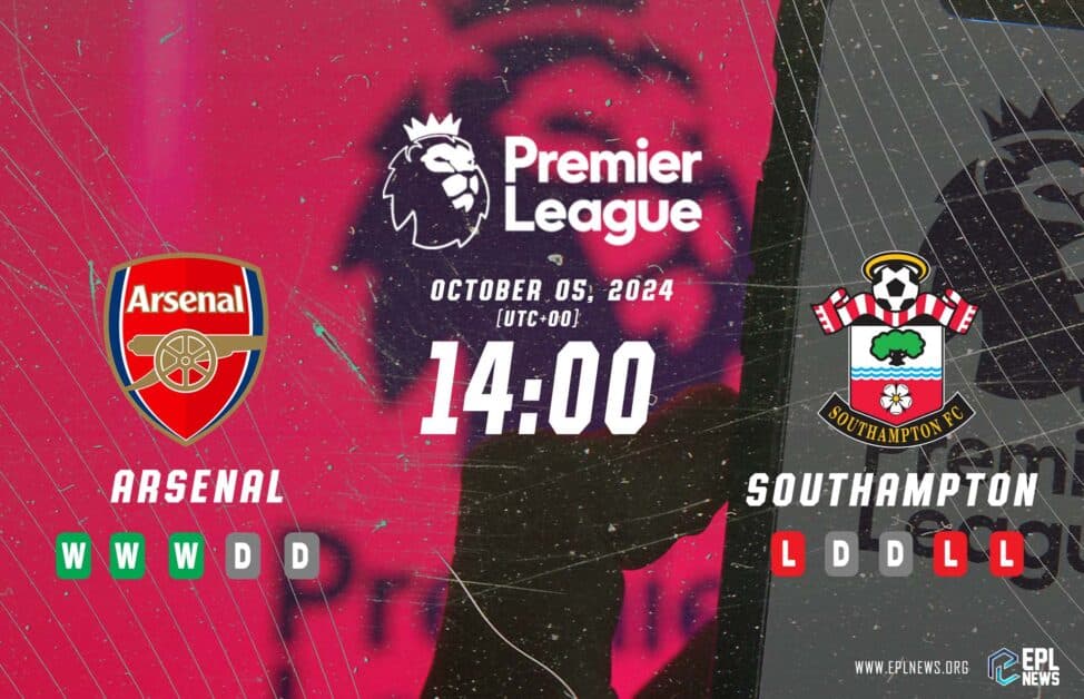 Previa Arsenal vs Southampton