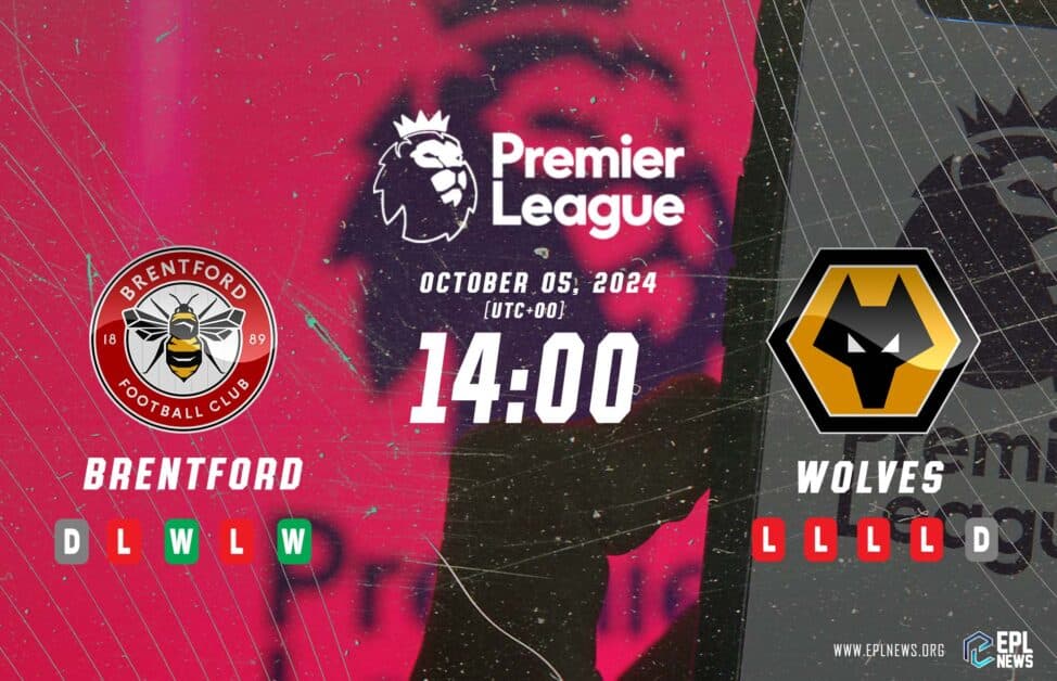 Previa del partido Brentford vs Wolves