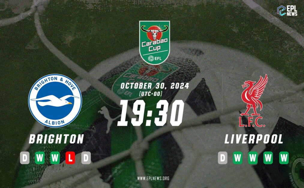 Previa de la Copa EFL Brighton vs Liverpool