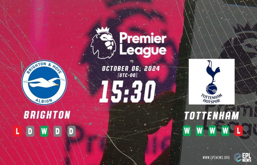 Previa Brighton vs Tottenham