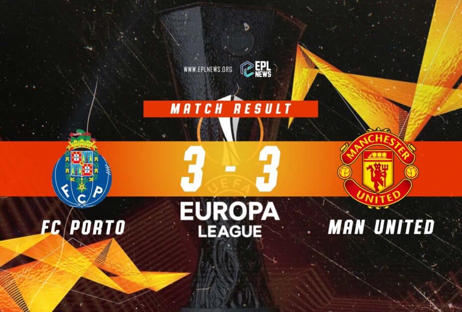 Informe 3-3 del Porto vs Manchester United