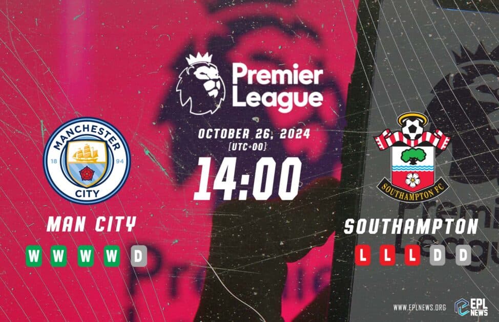 Previa del Manchester City vs Southampton