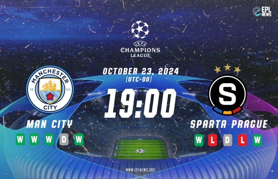 Previa Manchester City vs Sparta de Praga