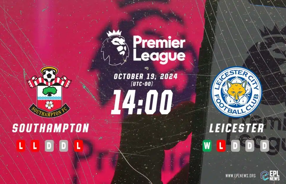 Previa Southampton vs Leicester