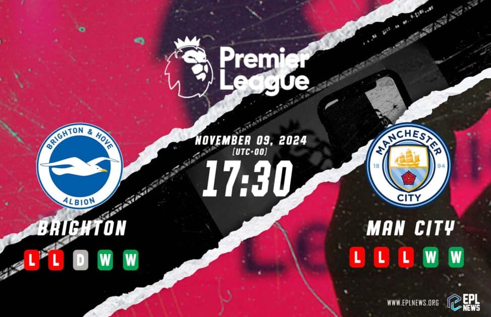 Previa Brighton vs Manchester City