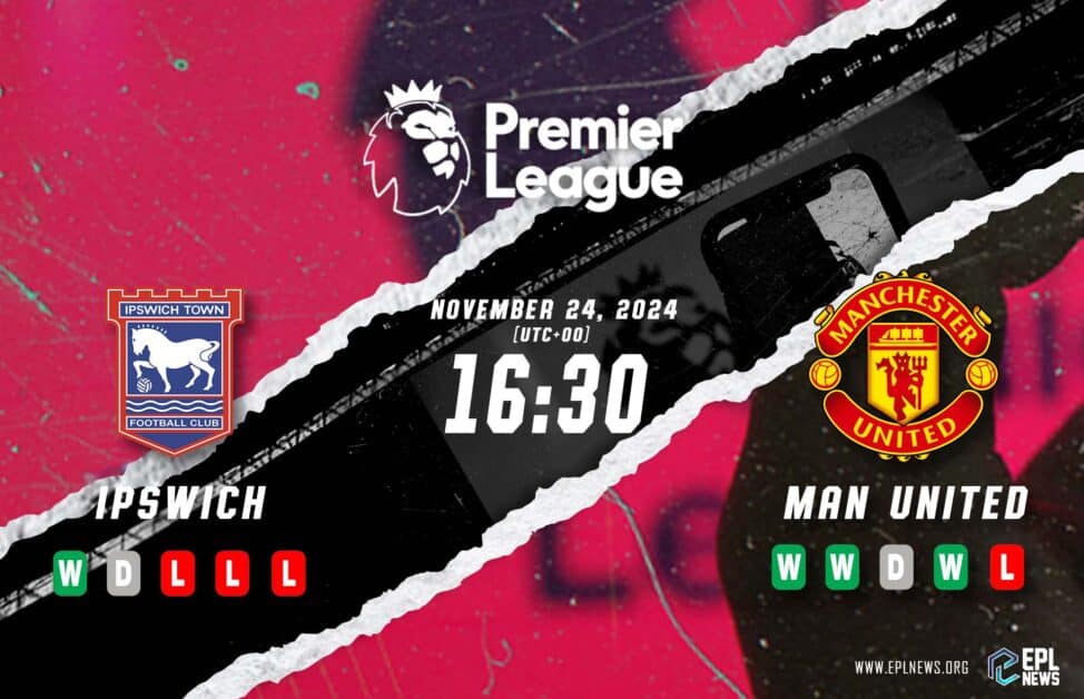 Previa Ipswich vs Manchester United