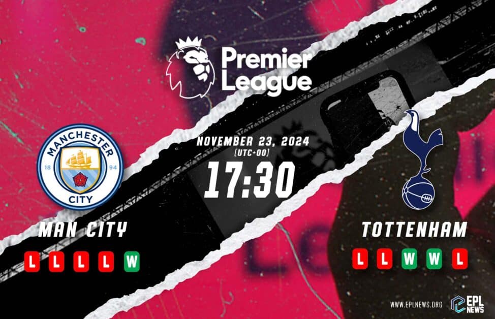 Previa Manchester City vs Tottenham