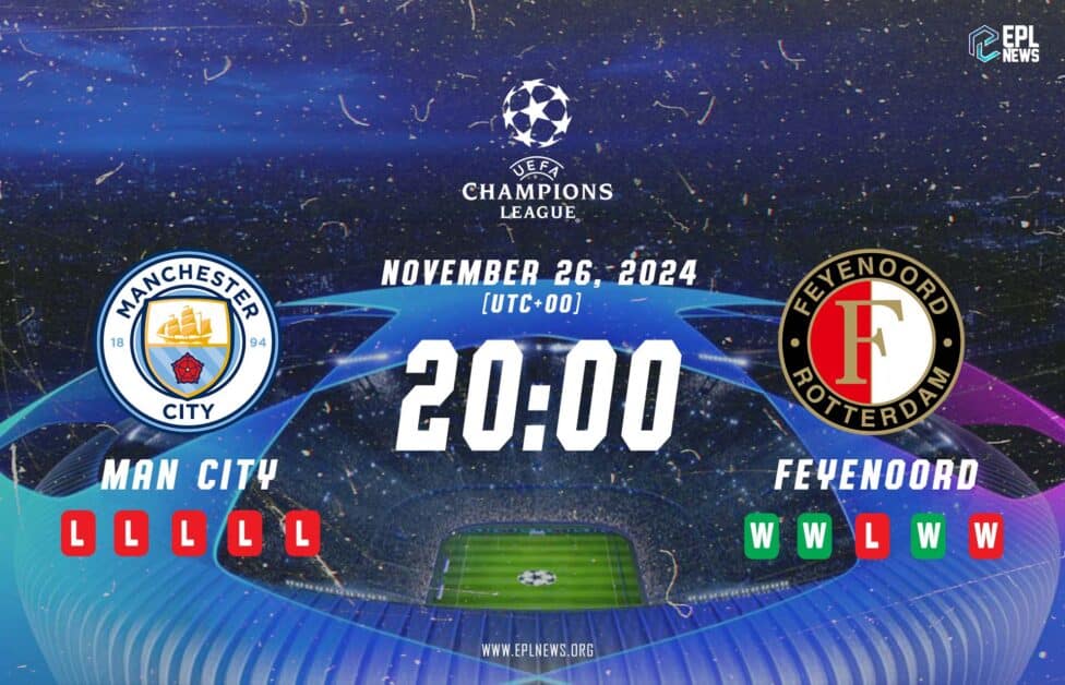 Previa Manchester City vs Feyenoord