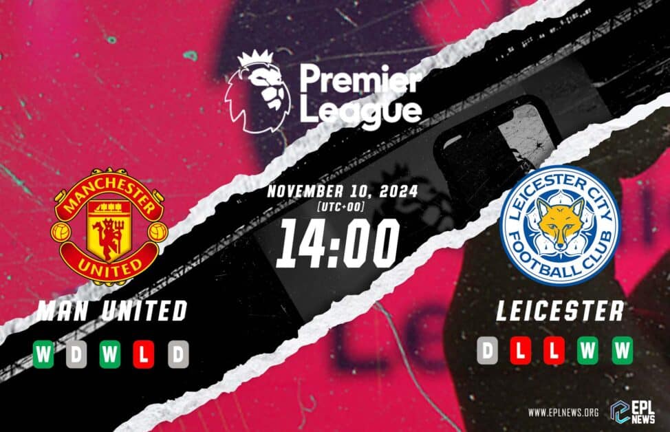 Previa Manchester United vs Leicester