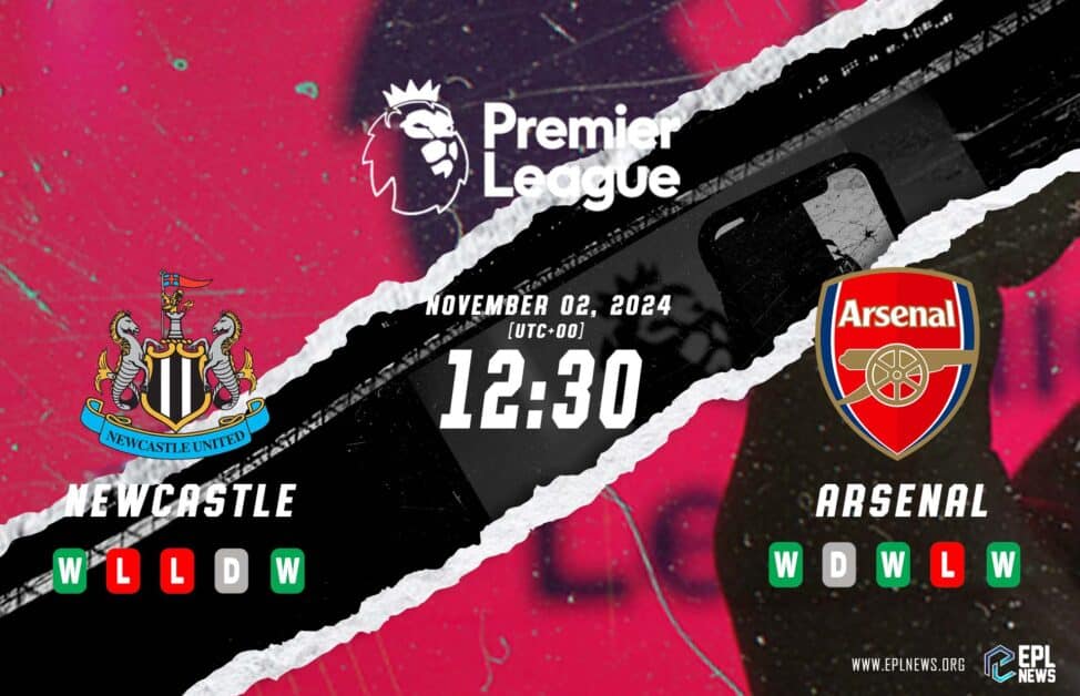 Previa Newcastle vs Arsenal