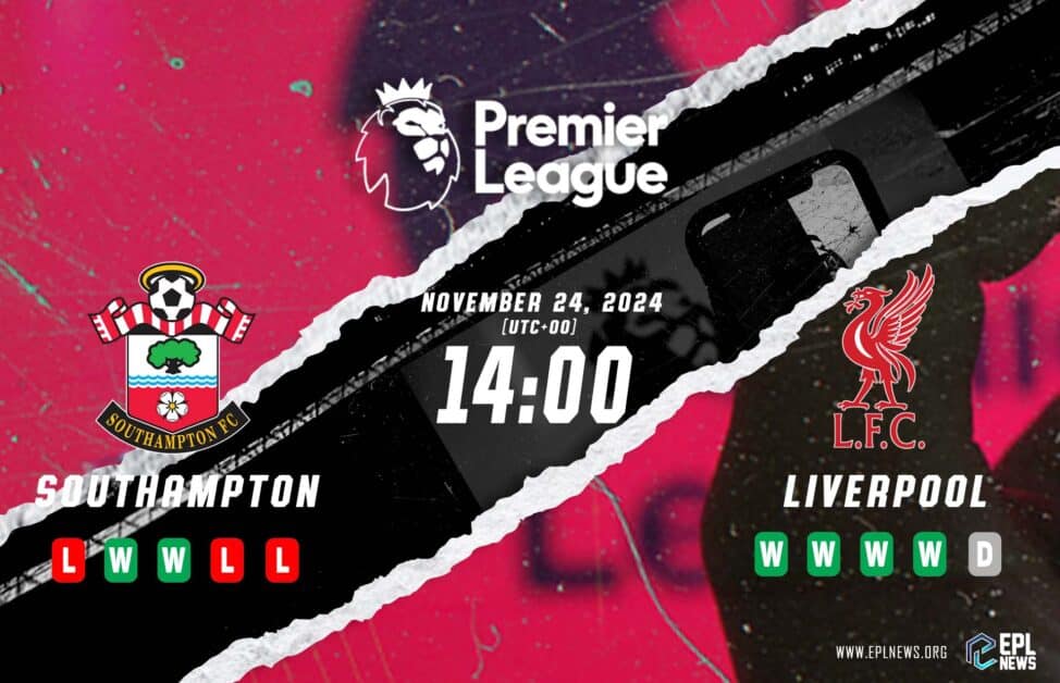 Previa Southampton vs Liverpool