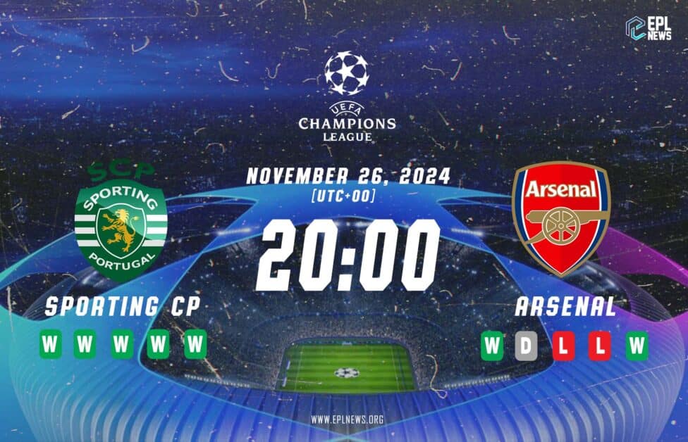 Previa Sporting CP vs Arsenal