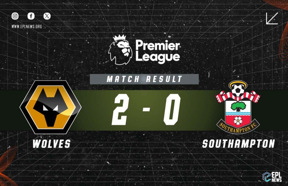 Informe Wolves vs Southampton 2-0