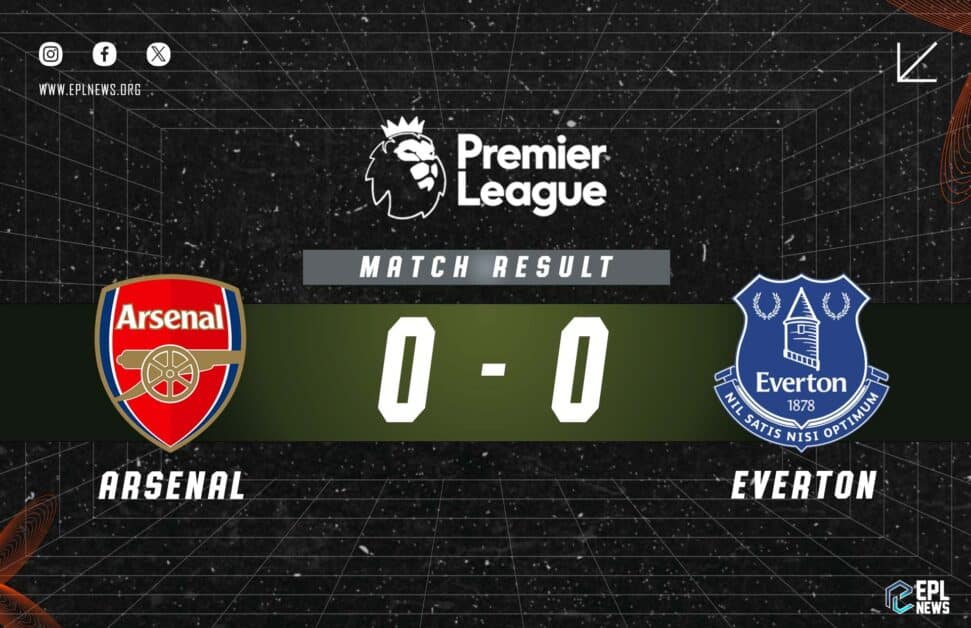 Informe Arsenal vs Everton