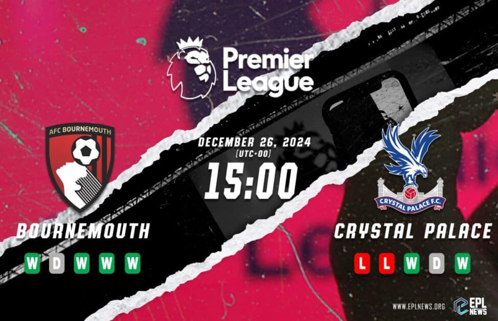 Previa Bournemouth vs Crystal Palace