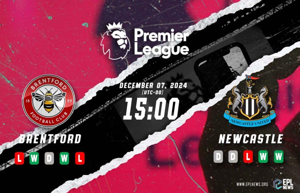 Previa del partido Brentford vs Newcastle