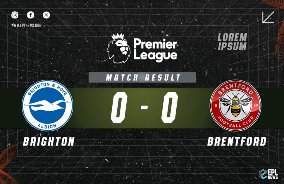 Informe 0-0 Brighton vs Brentford