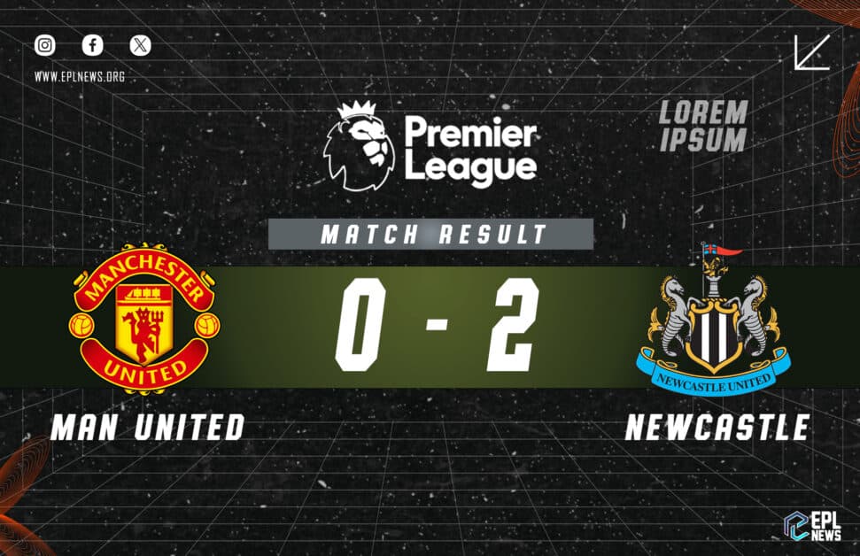 Informe del 0-2 del Manchester United vs Newcastle