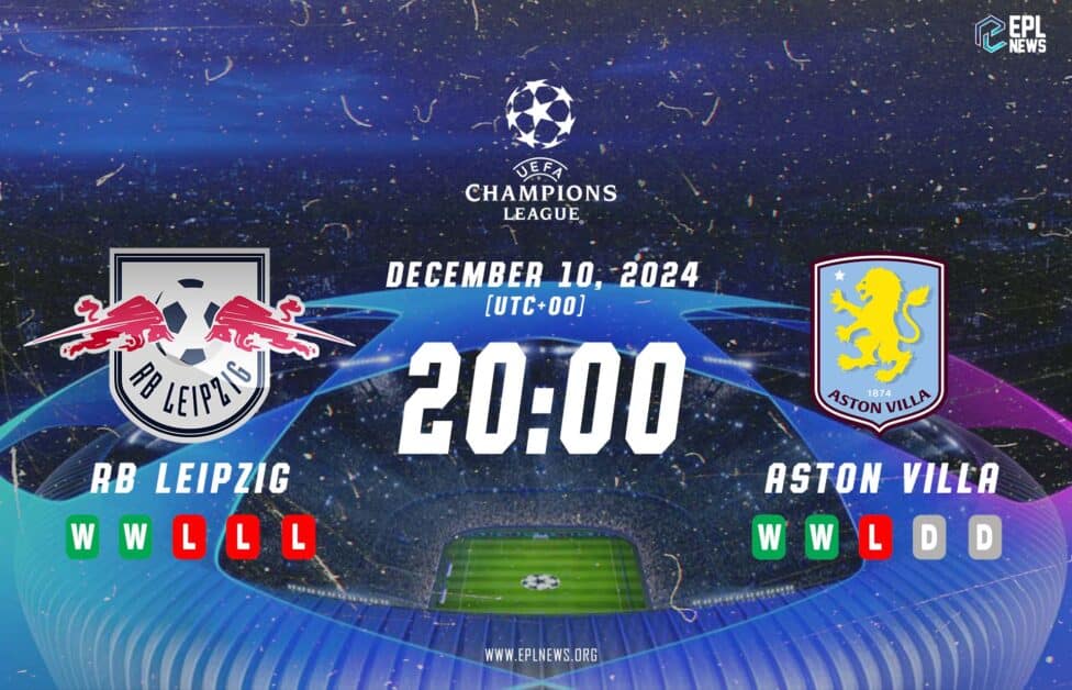 Previa Leipzig vs Aston Villa