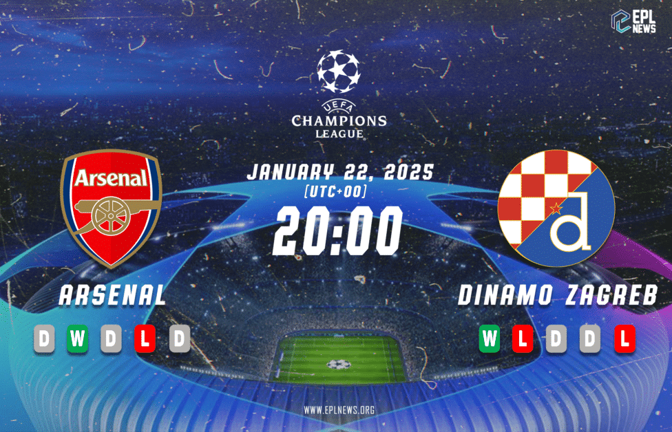 Previa Arsenal vs Dinamo Zagreb