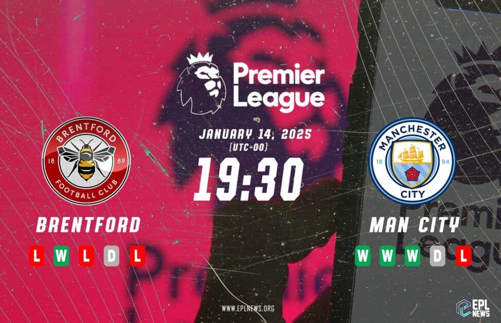 Previa Brentford vs Manchester City