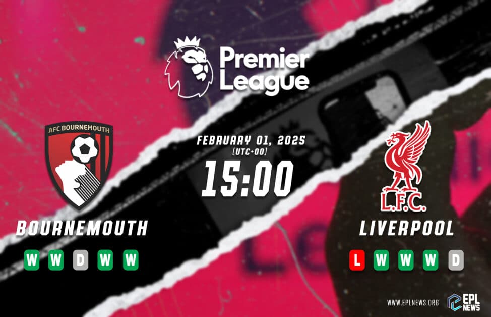 Previa Bournemouth vs Liverpool