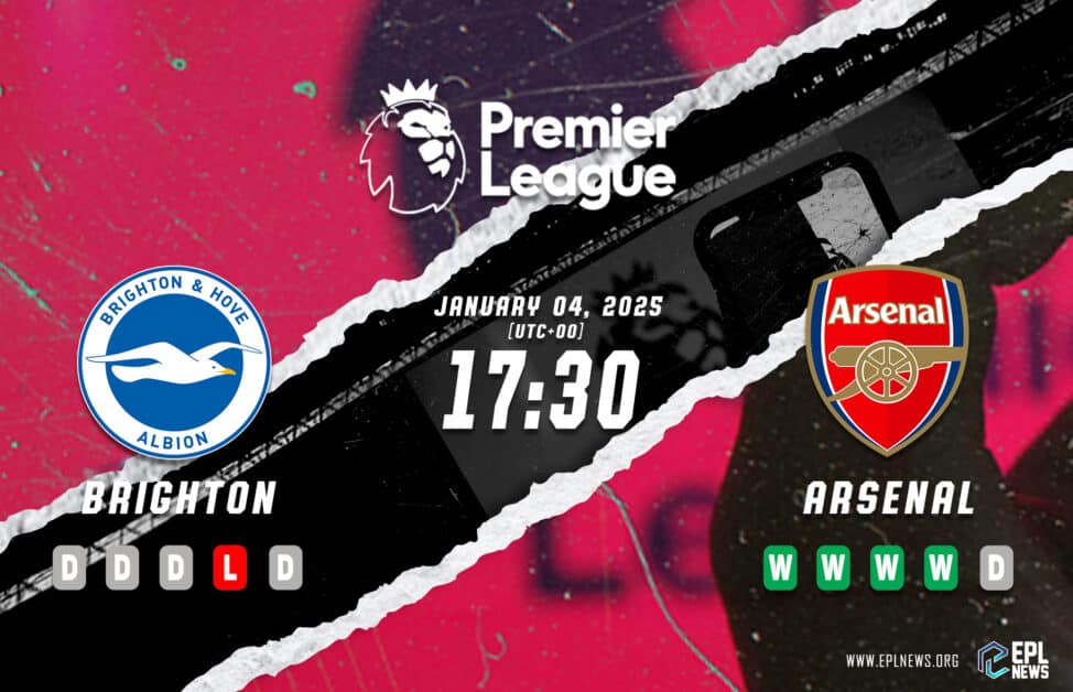 Previa Brighton vs Arsenal