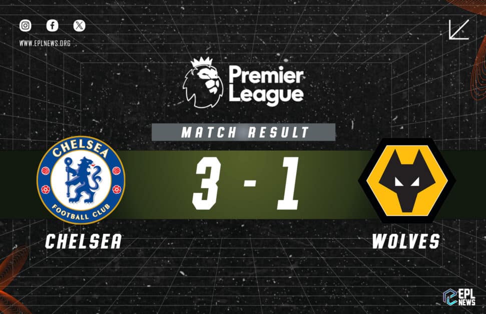 Informe Chelsea vs Wolves 3-1