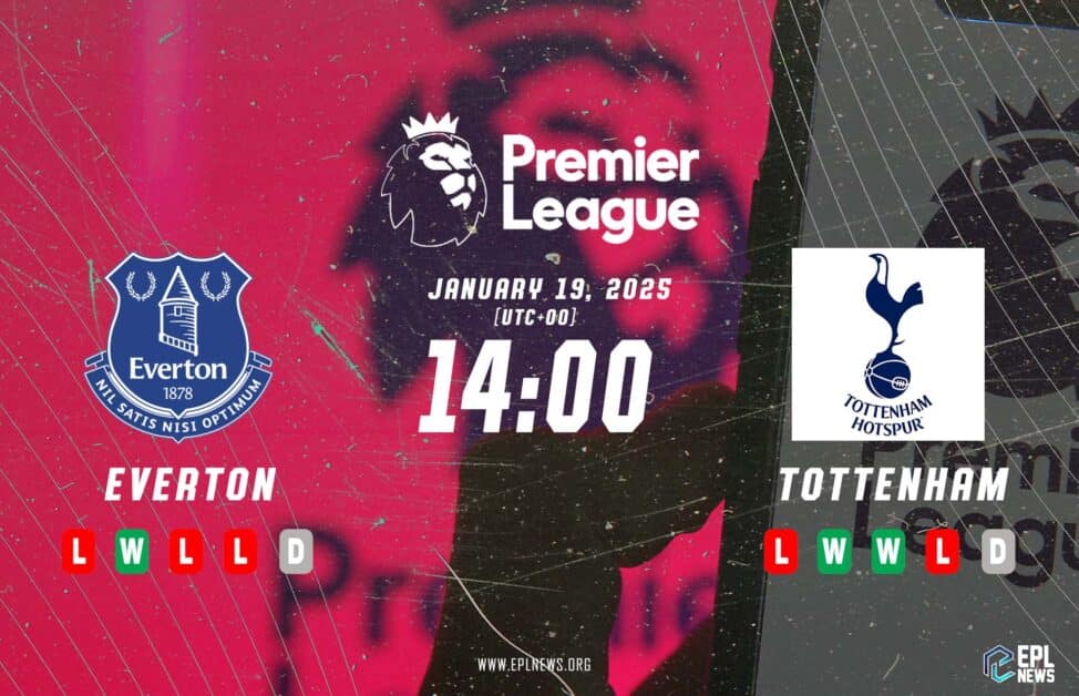 Previa Everton vs Tottenham