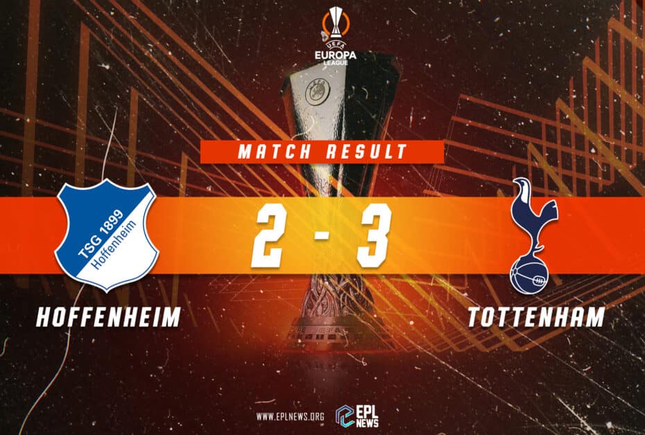 Informe Hoffenheim vs Tottenham 2-3