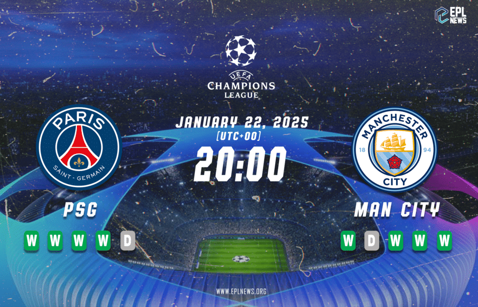 Previa PSG vs Manchester City