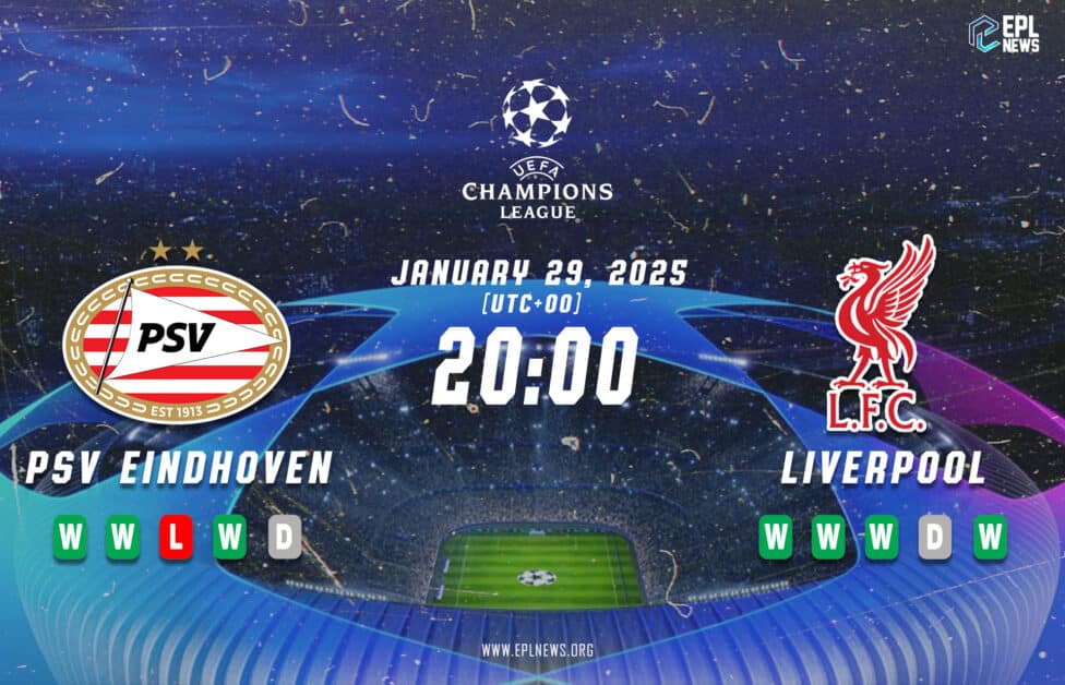 Previa PSV vs Liverpool