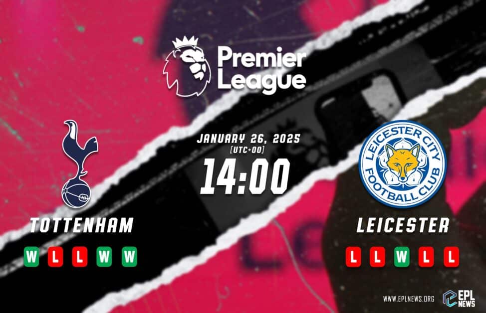 Previa Tottenham vs Leicester