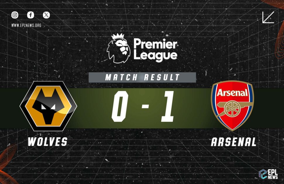 Informe Wolves vs Arsenal