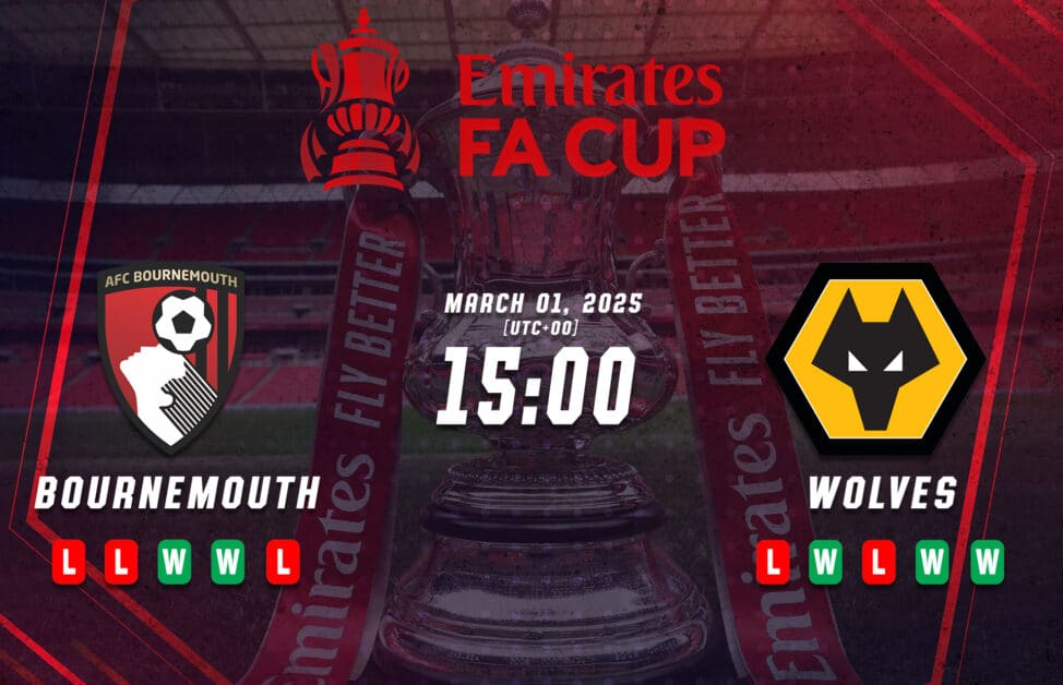 Previa de la Copa FA entre el Bournemouth y el Wolves